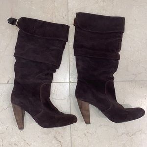 Steve Madden Suede Slouchy Boots